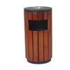 Papeleira Exterior 40L com Cinzeiro M502